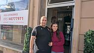 Lutfi und Zhaklina Tivari  Luti's Pizza Bamberg