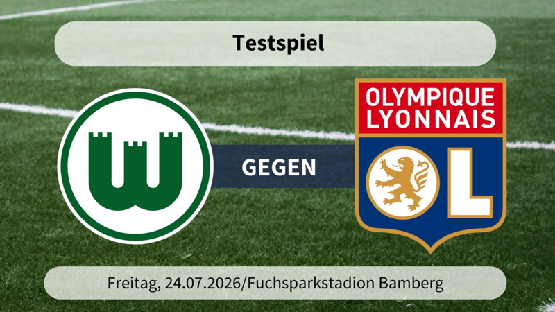 Die Partie VfL Wolfsburg vs. Olympique Lyon aus dem Fuchsparkstadion Bamberg gibt es in unseren Video-Zusammenfassung. Die Partie VfL Wolfsburg vs. Olympique Lyon aus dem Fuchsparkstadion Bamberg gibt es in unseren Video-Zusammenfassung.
