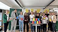 Die Sportger&auml;te f&uuml;r neun Grund- und Mittelschulen des Landkreises wurden in Forchheim &uuml;bergeben.