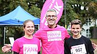 Bad Brückenaus Bürgermeister Jochen Vogel beim Pinklauf, den er trotz anhaltender Long-Covid-Erkrankung besuchte. Bad Brückenaus Bürgermeister Jochen Vogel beim Pinklauf, den er trotz anhaltender Long-Covid-Erkrankung besuchte.