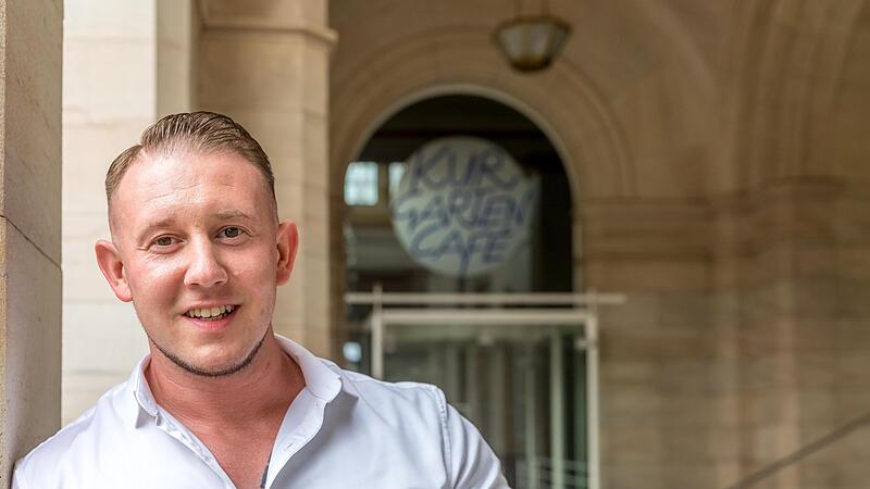 Florian H&ouml;hn hat das Kurgarten-Caf&eacute; in Bad Kissingen bis Ende 2022 betrieben.