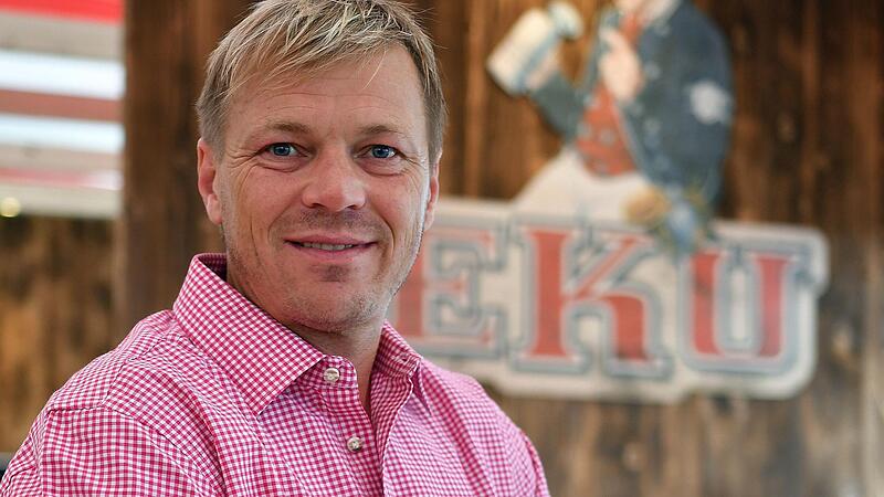 J&uuml;rgen St&uuml;binger ist in diesem Jahr zum zweiten Mal Festwirt bei der Kulmbacher Bierwoche.