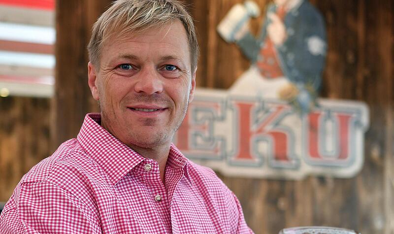 J&uuml;rgen St&uuml;binger ist in diesem Jahr zum zweiten Mal Festwirt bei der Kulmbacher Bierwoche.