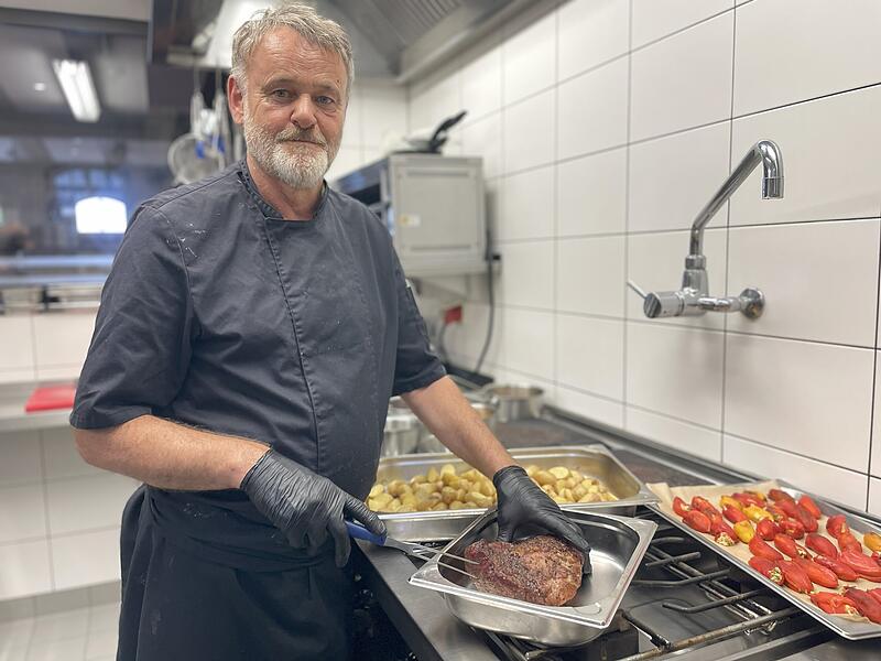 Diefer Schiffer ist Chefkoch des Restaurants Johanns in Marloffstein.