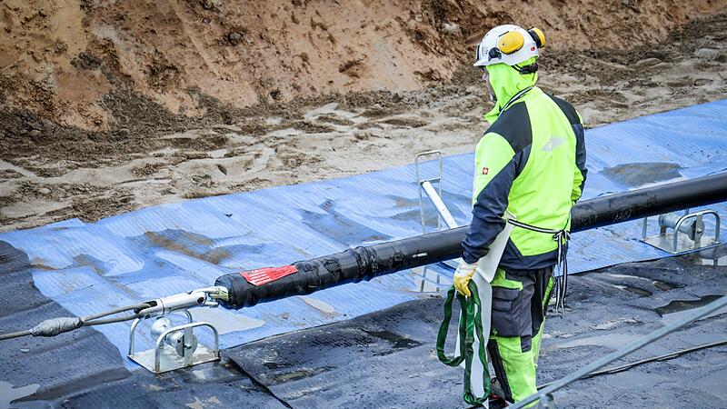 Kabeleinzug bei SuedLink