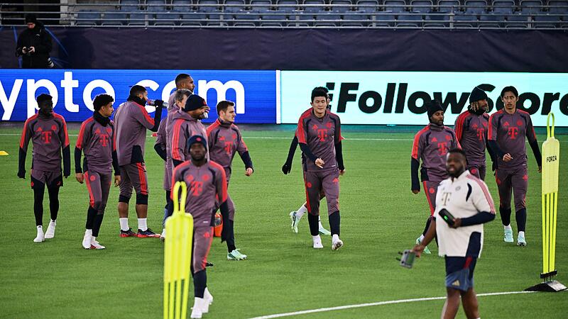 Abschlusstraining FC Bayern München vor Champions League Abschlusstraining FC Bayern München vor Champions League