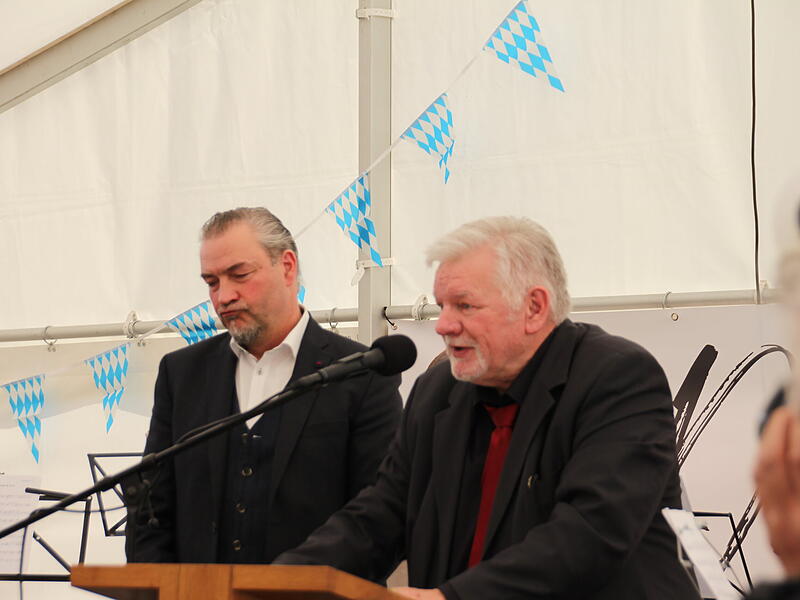 Verabschiedung von B&uuml;rgermeister Bernd Reisenweber in Ebersdorf bei Coburg