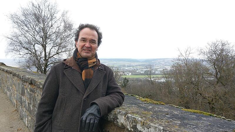 Coburgs IHK-Pr&auml;sident Andreas Engel auf der Veste Coburg