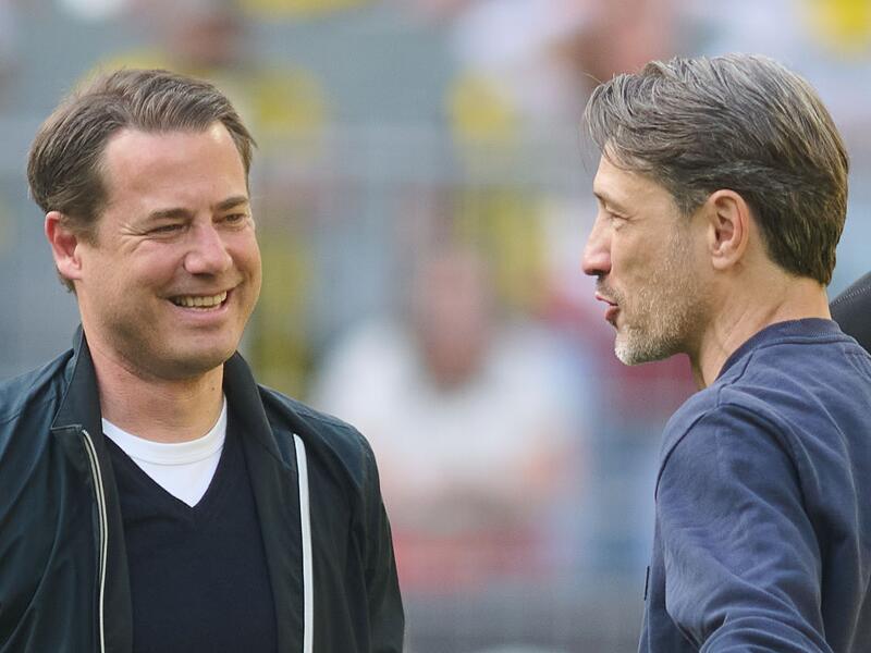 Lars Ricken (l) und Niko Kovac Lars Ricken (l) und Niko Kovac