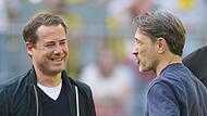 Lars Ricken (l) und Niko Kovac Lars Ricken (l) und Niko Kovac