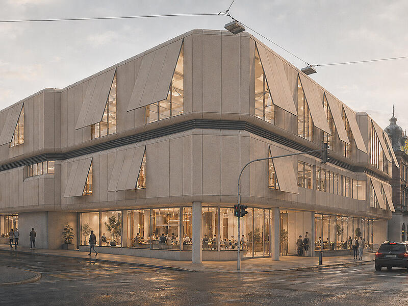 Neuer Entwurf f&uuml;r den Coburger Kaufhof bei den Designtagen