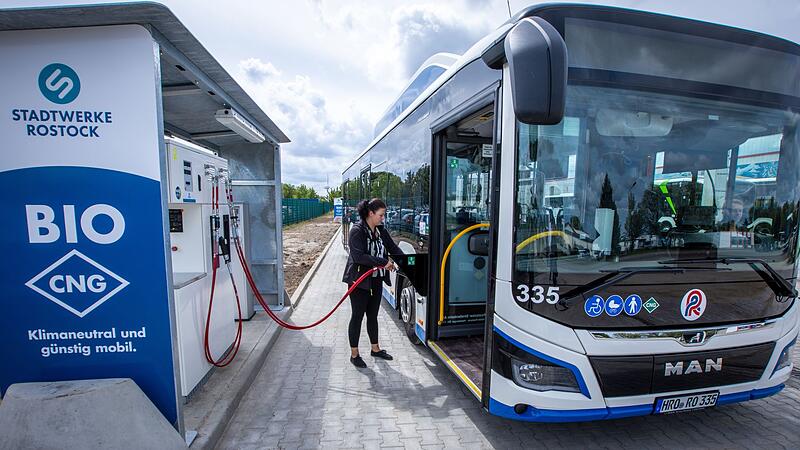 Betriebshof f&uuml;r Elektro- und Biomethanbusse