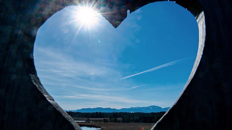 Fernsicht in die Berge