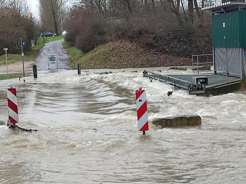 So sieht die Trubach in Forchheim aktuell aus.Forchheim & Fränkische Schweiz