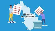 Landtagswahl Stimmkreis Haßberge / Rhön-Grabfeld