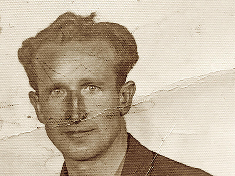 Der Kulmbacher Friedrich Zech (1902-1944) als junger Mann.