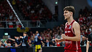 Zach Ensminger überzeugte stets mit hoher Ballsicherheit. Zach Ensminger überzeugte stets mit hoher Ballsicherheit.