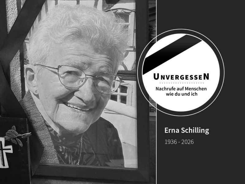 Nachruf auf die Münnerstädter Geschäftsfrau Erna Schilling Erna Schilling starb kurz vor ihrem 90. Geburtstag.