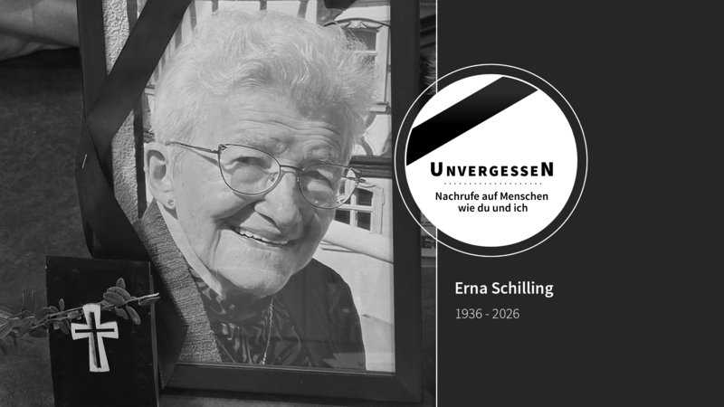 Erna Schilling starb kurz vor ihrem 90. Geburtstag.