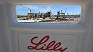 Baustelle des neuen Pharmastandort in Alzey von Eli Lilly