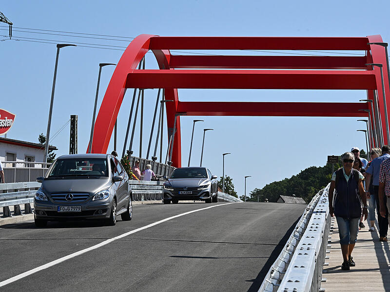 Piastenbrücke Forchheim EröffnungEröffnung Piastenbrücke