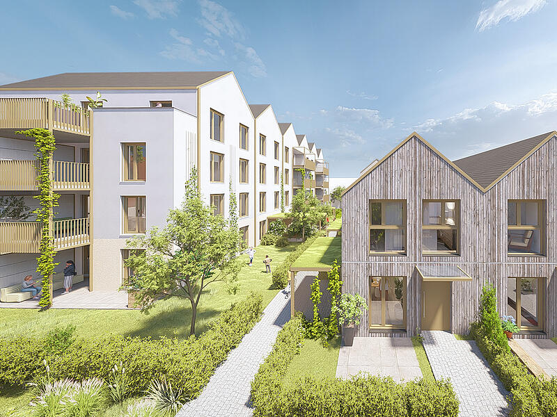 So soll der "Kaimsgarten" in Bamberg einmal aussehen. So soll der "Kaimsgarten" in Bamberg einmal aussehen.
