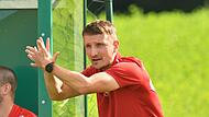Wegen der enormen Hitze hatte Ebern-Trainer Laurenz Gra&szlig; &bdquo;kein gro&szlig;es Feuerwerk&ldquo; erwartet.