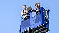Sommerreise Innenminister Dobrindt - THW