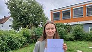 Chiara Schramm schloss als einzige Abiturientin am Eichendorff-Gymnasium ihr Abitur mit der Bestnote 1,0 ab. Mit diesem Traumergebnis hat sie selbst gar nicht gerechnet.