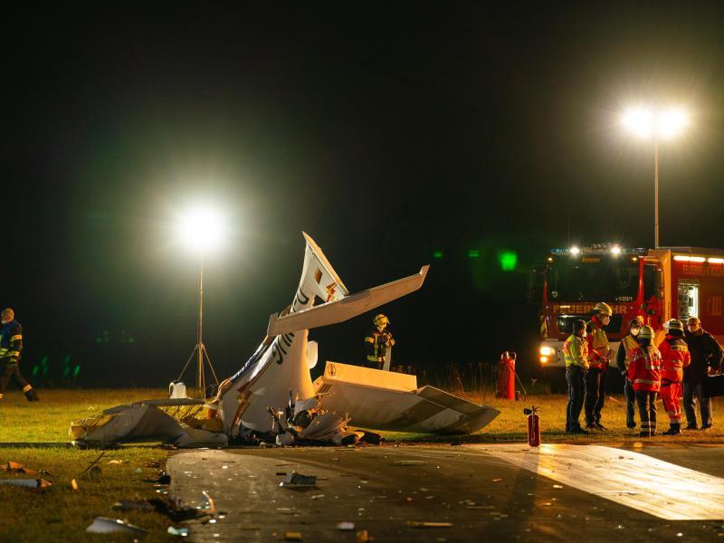 Flugzeugabsturz in Oberfranken