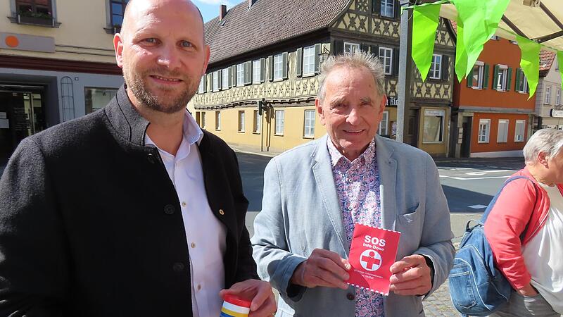 Dieter Deuerling und Walter Mackert in ihren Funktionen als Lions Club Präsident und als Vorsitzender im Lions Club Förderverein.