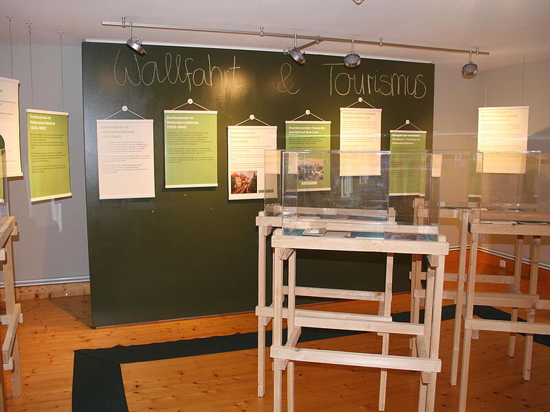 Ein Blick in die neue Ausstellung in G&ouml;&szlig;weinstein.