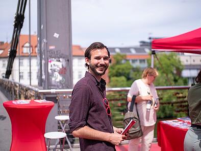 Jan Jaegers, Landtagskandidat für Die Linke im Stimmkreis Bamberg-Land