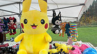 Nicht nur Pikachu: Auf dem Gößweinsteiner Allerheiligen-Markt gab es fast nichts, was es nicht gab.