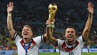 Bastian Schweinsteiger und Lukas Podolski Bastian Schweinsteiger und Lukas Podolski
