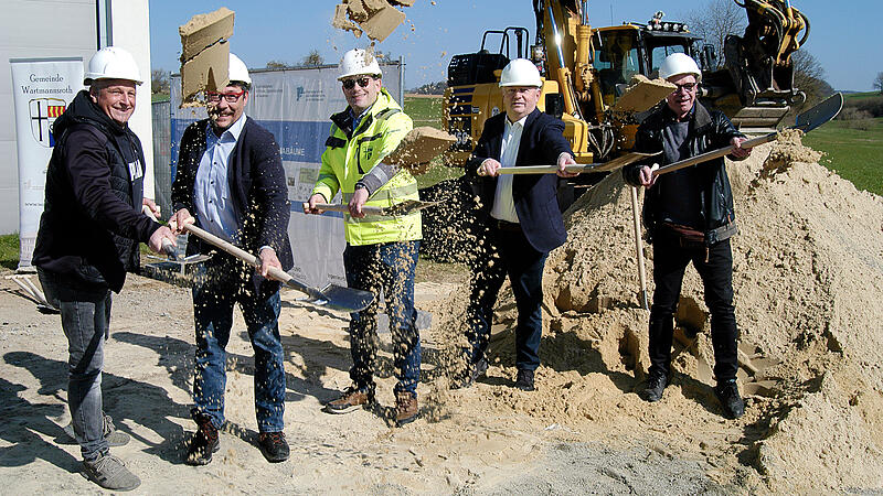 Spatenstich Regenr&uuml;ckhaltung Dittlofsroda