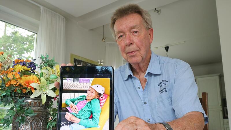 Klaus Friesleben setzt sich für seine Lebensgefährtin Utta Burgard ein: Die Schwerstpflegebedürftige aus Forchheim muss nun plötzlich fast doppelt so hohe Krankenkassen-Beiträge zahlen. Ihr Partner hält das für skandalös.Forchheim & Fränkische Schweiz