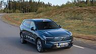 Fahransicht des Volvo EX90