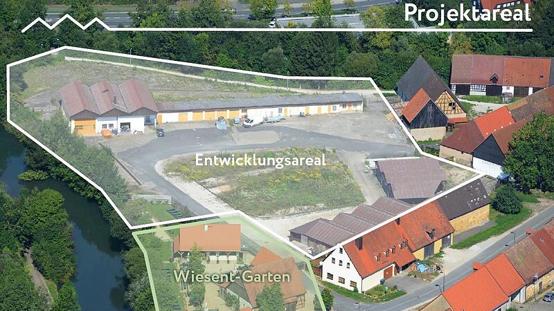 Das Projektareal in EbermannstadtForchheim & Fr&auml;nkische Schweiz