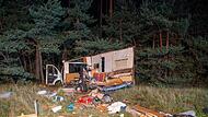 Unfall auf Standstreifen der A9