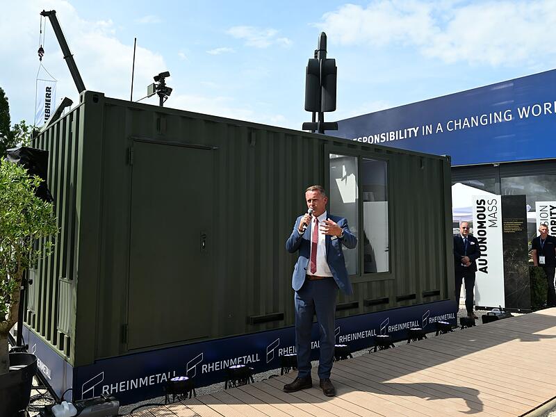 Abschuss-Container f&uuml;r Kamikaze-Drohnen