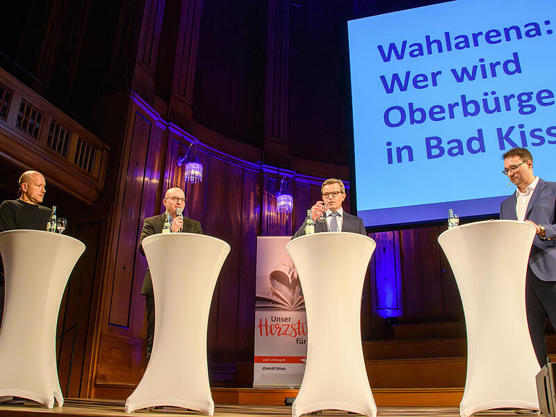 Wahlarena: Wer wird Oberb&uuml;rgermeister in Bad Kissingen?Wahlarena: Wer wird Oberb&uuml;rgermeister in Bad Kissingen