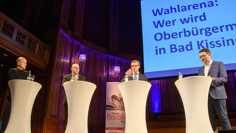 Wahlarena: Wer wird Oberb&uuml;rgermeister in Bad Kissingen?Wer wird Oberb&uuml;rgermeister in Bad Kissingen