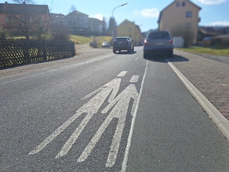 Straßenverkehr in Bad Brückenau: Tempomessung Straßenverkehr in Bad Brückenau: Tempomessung