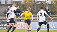 Colin Carl (gelbes Trikot, hier gegen den FC Coburg) entschied das Spiel gegen Heilgersdorf mit seinem Treffer zum 2:1. Colin Carl (gelbes Trikot, hier gegen den FC Coburg) entschied das Spiel gegen Heilgersdorf mit seinem Treffer zum 2:1.