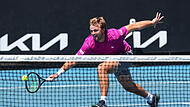 Tennis - Australian Open - Melbourne Park - Melbourne - Victoria - Australia - 23/01/2026. Kevin Krawietz (hier bei den Australian Open) steht beim Masters-Turnier in Miami in Runde 2.