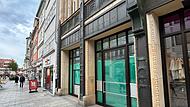 Die Deutsche Bank hat die Coburger Spitalgasse verlassen. Seit 1983 hatte Deutschlands gr&ouml;&szlig;tes Kreditinstitut hier eine Filiale.