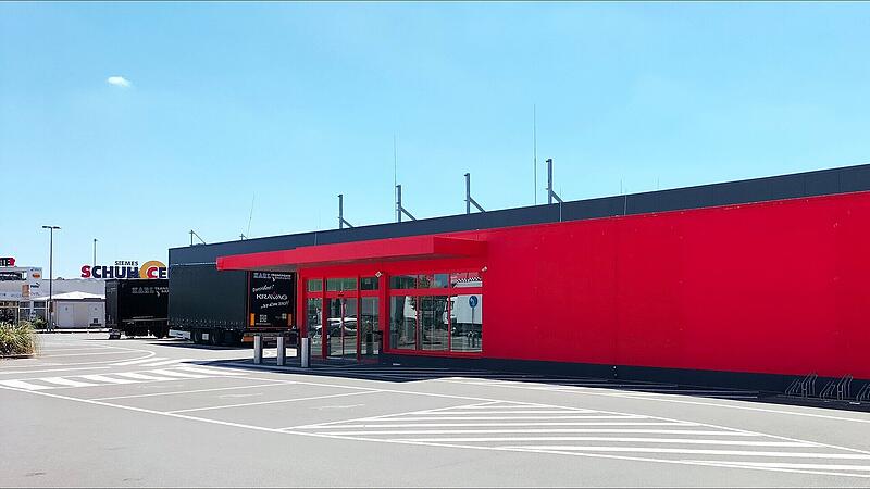 Der fr&uuml;here Media-Markt Hallstadt soll zum Modemarkt werden.