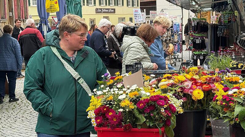 Herbstkerwa in Thurnau: Hier kommt noch einmal richtige Farbenpracht ins Spiel.