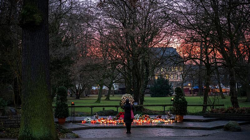 Nach t&ouml;dlichem Angriff in einem Park in Aschaffenburg